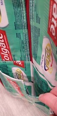 Colgate Total Backpack Recycled Toothpaste Tubes Advertising Dental Collectible
