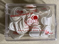 pharmaceutical drug rep collectibles Covera-HS Plastic Clips Promo Promotional