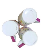 3 Actos Family Pharmaceutical Drug Rep Coffee Tea Mugs Cups Collectible 12oz