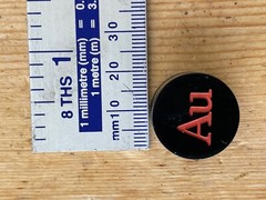Engraved Set of Vials for Collecting Element Samples from the Periodic Table
