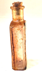 TERPENTIN OIL,Glass Apothecary Clear Jar, Dr. Schoenfeld-Duseldorf, 50ml, 1930’s