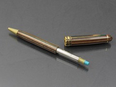 Stained Wooden Voltaren & Estraderm PENCIL & PEN Drug Rep Pharmaceutical RARE