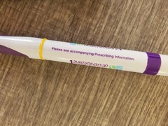 Set of 2 Drug Rep Pens – Lipitor – Pristiq – both discontinued- pharmaceutical