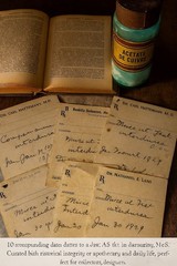 Set of 20 Vintage Medical Prescriptions – 1929 Handwritten Pharmacy