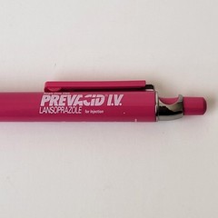 Prevacid Solutab Pink Pen Pharmaceutical Drug Rep Promo Collectible Advertising