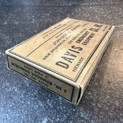 WW2 Antique Original Johnson & Johnson / Davis – Bandage Compress