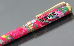 Beautiful, Colorful Norvasc Metal PEN Drug Rep Pharmaceutical Promo Advertising