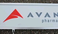 Avanir Pharmaceuticals Wall Sign Drug Rep Medical Office Display 20×6