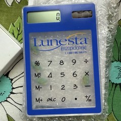 Lunesta Branded Calculator Clip Pharmaceutical Promo Drug Rep Advertising