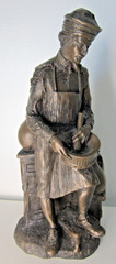 Apothecary Sculpture By Rick Lewis Cast Bronze Sculpture Pharmacy Display Figure