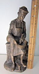 Apothecary Sculpture By Rick Lewis Cast Bronze Sculpture Pharmacy Display Figure