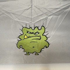 RARE BioFire BUGS Diagnostics Worlds of Wonder Virus Promo Umbrella RETIRED