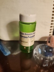 Vintage Green Glass Medicine Bottle Doctors Building Pharmacy, Minneapolis, MN