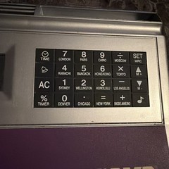 Zyprexa Drug Rep Calculator/alarm Clock Drug Rep Promo 2000s Still Works Great