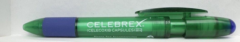 Vintage CELEBREX Drug Rep Advertising Pharmaceuticals Collectable Pen Pharma