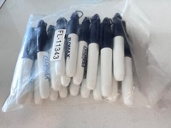 20 New Drug Rep Pens/marker Flomax plastic, Multi Color in blue. Collectible