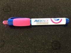 Ambien Pen light, new in box, used to promote this schedule IV sleep drug.