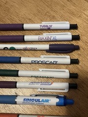 Pharmaceutical Advertising Drug Rep Papermate Pen Lot Of 9 – Works