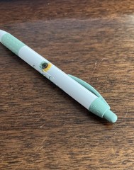 Rare SARAFEM Eli Lilly Medical Drug Rep Pharmaceutical Pen White Green PMDD
