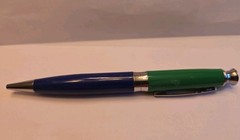 CELEBREX Pen Heavy Metal Pharmaceutical Rep Promo Blue Green Medical WRITES