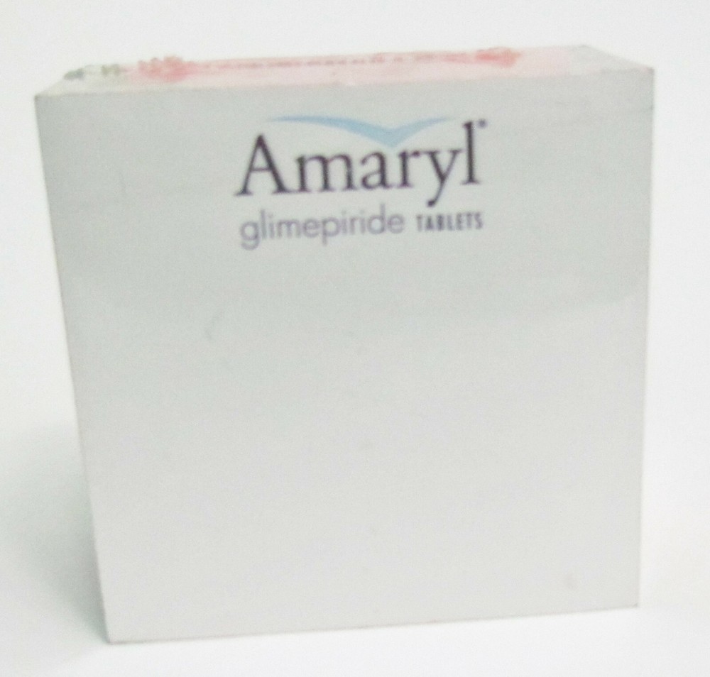 Amaryl Glimepiride Tablets POST-IT NOTES Pad Drug Rep Advertising Pharmaceutical