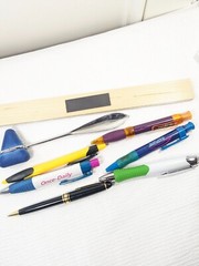 Pharmaceutical drug promo rep pen ruler hammer SET Altace Amitiza Levitra Avinza