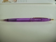 Duratuss DM Cough Suppressant Expectorant Elixir Pen Purple Plastic Bic
