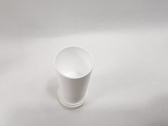 .5 (1/2) Oz White Plastic Ointment Container Jars With White Caps Lot Of 12