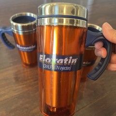 4-Eloxatin Oxaliplatin Thermal Coffee Travel To Go Cup Mug Pharmaceutical Drug