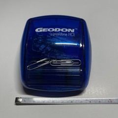 Geodon Ziprasidone Pharmaceutical Rep Paper Clip Dispenser Magnetic