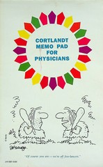 Memo Pad for Physicians – Cortlandt – Drug Representative Promotional – Preowned