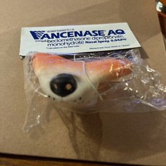 PHARAMACEUTICAL ADVERTISING Nasal Spray VANCENASE AQ Tiger Nose Face PROMO