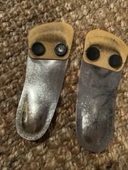 Vintage Featherspring Flexible Stainless Foot Supports