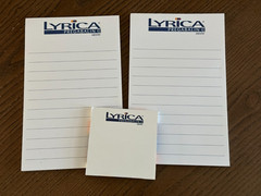 3 Packs Lyrica Pregabalin Note Pad Pfizer Pharmaceutical Drug Rep Narcotic