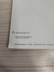 Diovan Lotrel Sticky Note Post It Pharmaceutical Rep Advertising Novartis 1998