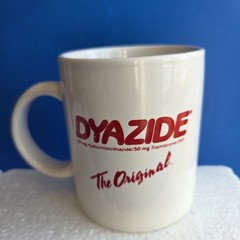 Pharmaceutical Dyazide Promotional Mug 10 oz Advertising Ceramic Drug Rep NOS