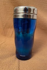 ACIPHEX Pharma Drug Rep Cobalt Blue Stainless Steel Hot/Cold Travel Mug, New