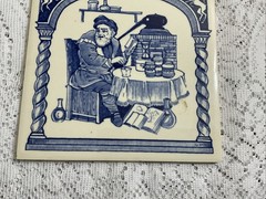 Pill Tile Hand Made Burroughs Wellcome Co. Made In Holland. Limited Edition.