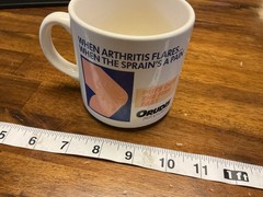 1980s Orudis Arthritis Pain Medical Advertising Mug