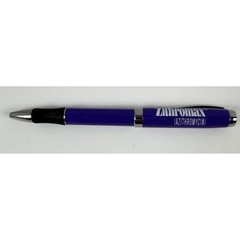 Purple Silver Pharma Promo Pen Drug Rep