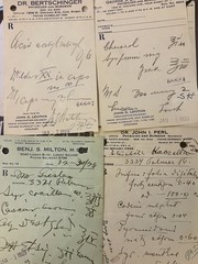 Set of 20 Vintage Medical Prescriptions – 1929 Handwritten Pharmacy