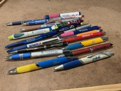 Pharmaceutical Drug Rep Collectible Promo Pens Assorted Lot of 20