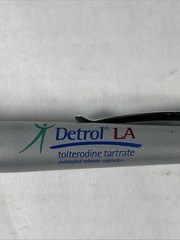 Drug Rep DETROL LA Collectible Heavy Metal Pen RARE
