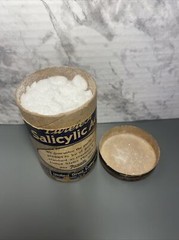 Vintage Puretest Cardboard Container United Drug Company Rexall Salicylic Acid