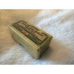 Vintage Eli Lilly Solution Liver Extract Crude apothecary Medicine Box 1942