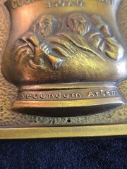 Cosmas & Damian 350 AD Secundum Artem RX Plaque 1980 Promo Chlor Trimeton