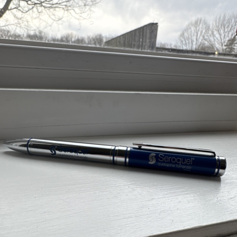 Seroquel Quetiapine Fumarate Pharmaceutical Collectible Promo Pen