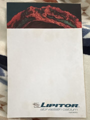 Lipitor ) Promotional Note Pad