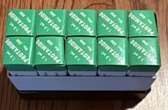 Vintage Protamide Empty Box Set – 10 Nested Apothecary Medical Display Props NOS