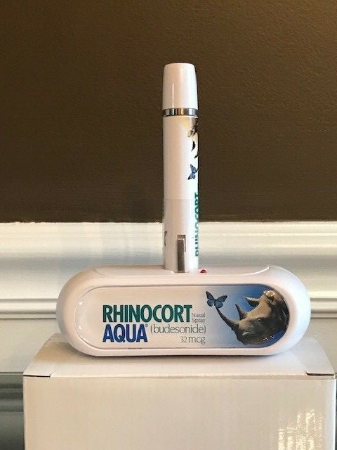 Rhinocort Aqua Rechargeable Pen Light – New in Box – Batteries included